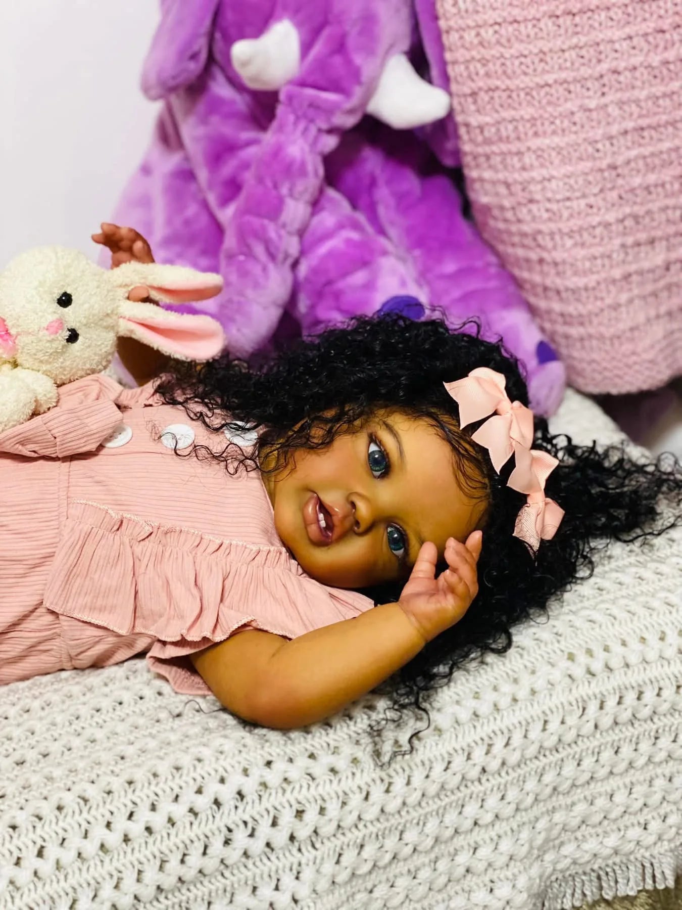 Lifelike Reborn Baby Girl Halima Doll