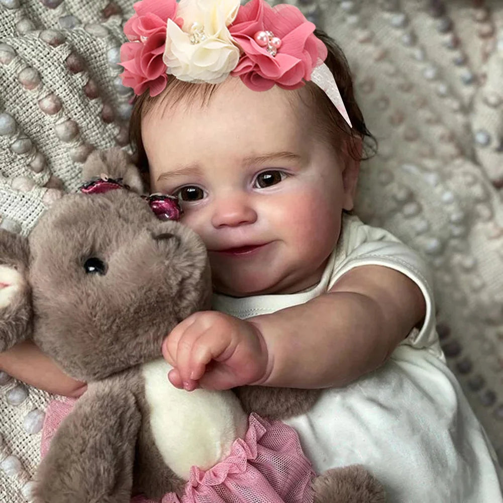 Happy Reborn Baby Girl Louise Doll