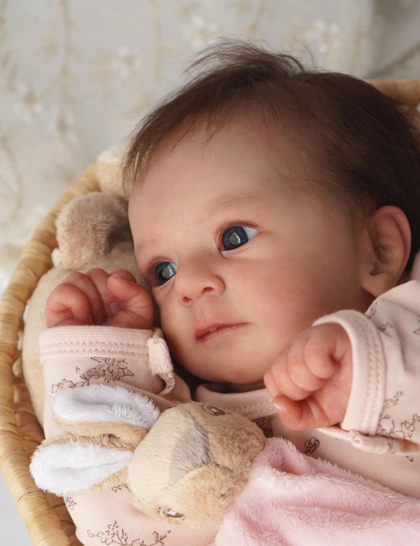 Sweet Reborn Baby Girl Jade Doll