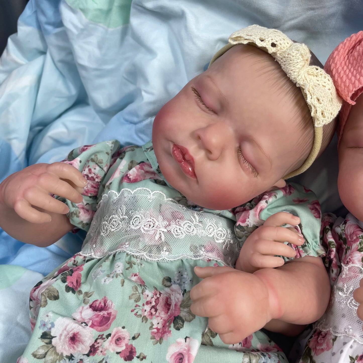 Reborn Baby Girl Twins Lila And Nora Doll