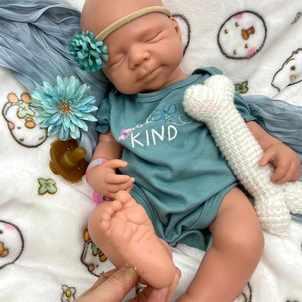 Heloísa Sweet Silicone Reborn Baby Girl