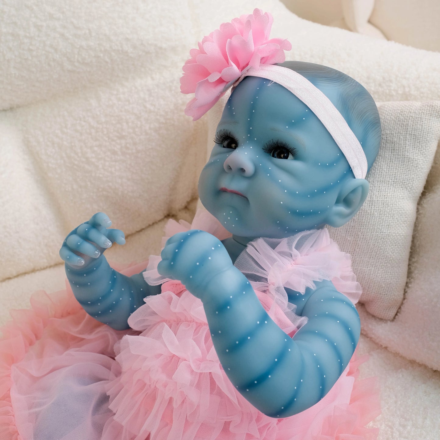 Adorable Avatar Reborn Baby Girl Eywa Doll