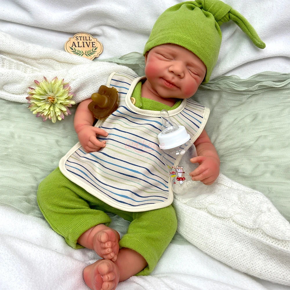 Davi Adorable Silicone Reborn Baby Boy Doll