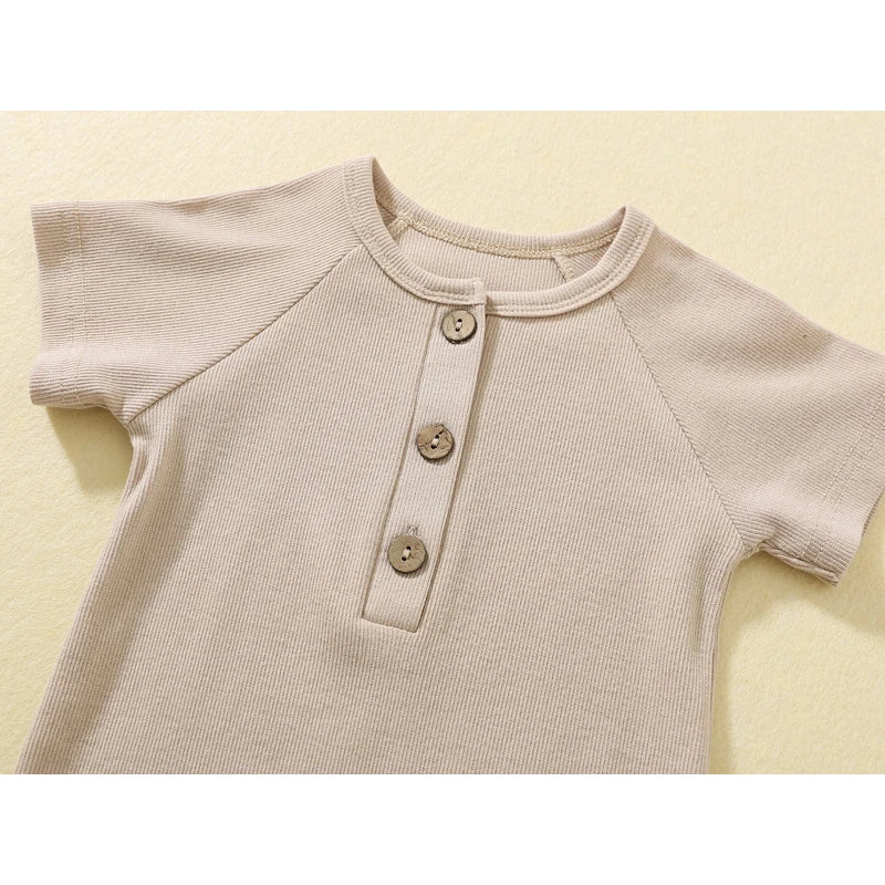 Beige Reborn Baby Pajamas