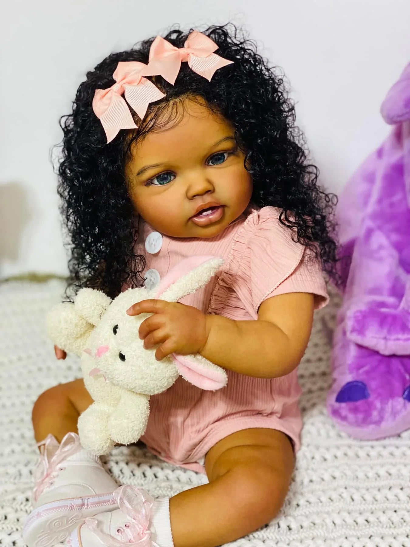 Lifelike Reborn Baby Girl Halima Doll