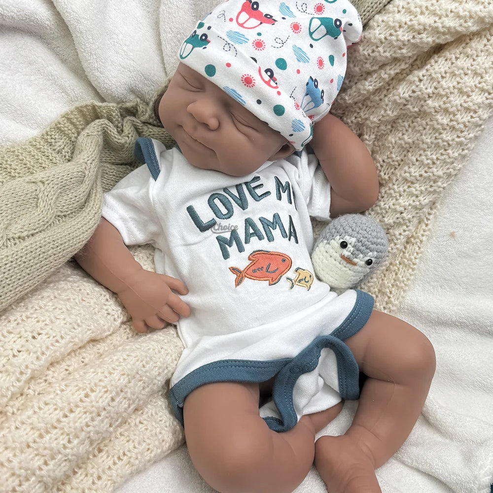 Bernardo Sleeping Silicone Reborn Baby Boy