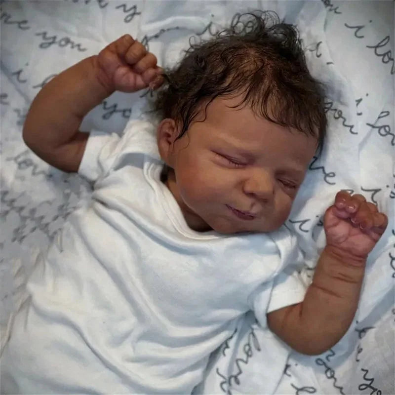 Sleeping Reborn Baby Boy Amadou Doll
