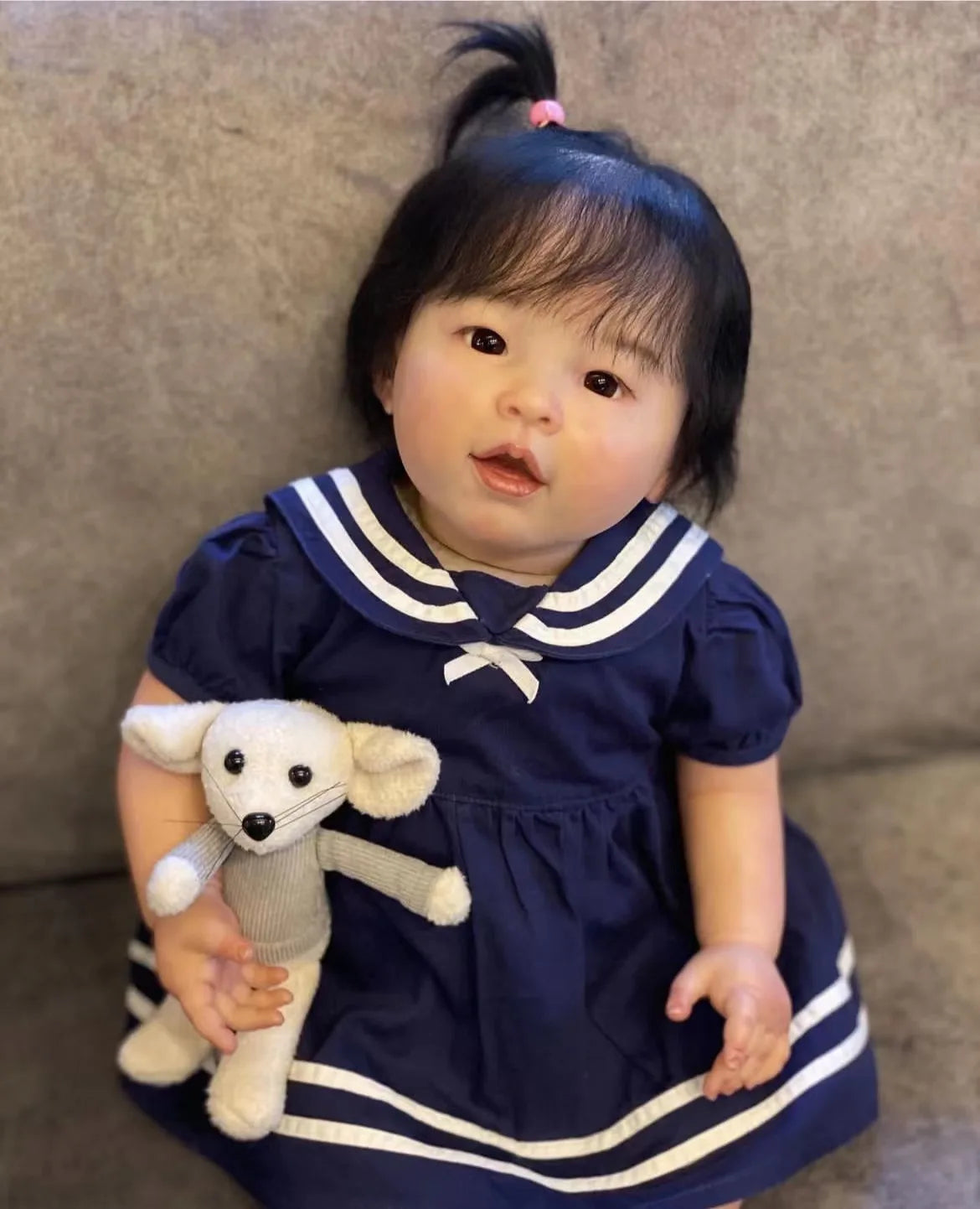 Cute Reborn Baby Girl Hana Doll