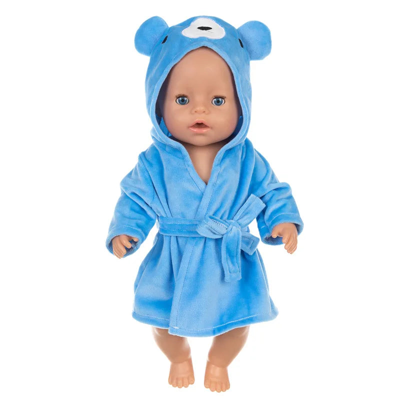 Reborn Baby Cartoon Bathrobe