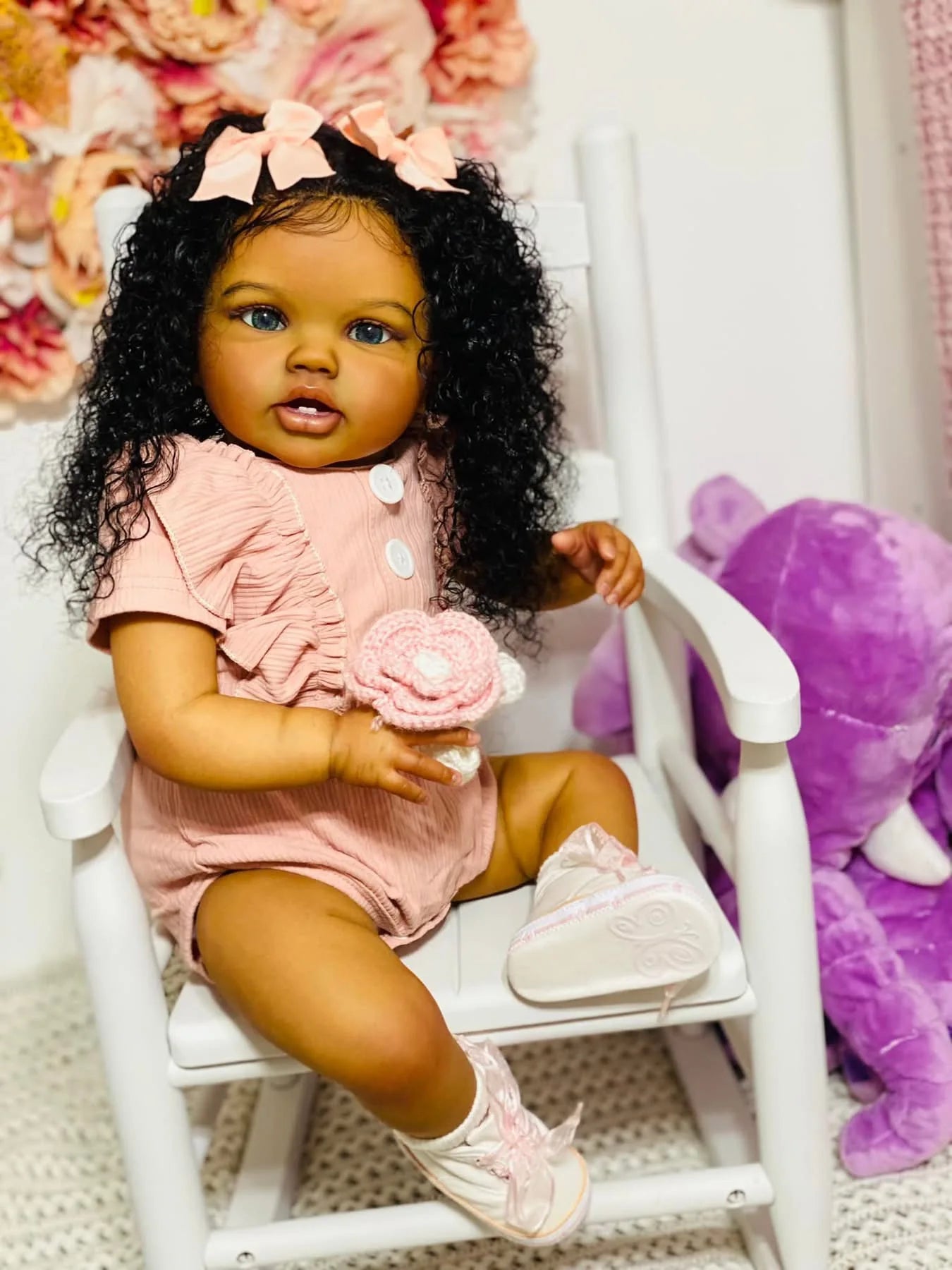 Lifelike Reborn Baby Girl Halima Doll