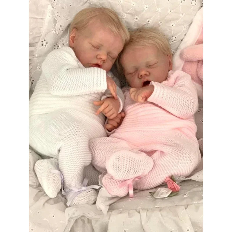 Blond Reborn Baby Twins Elias And Elsa