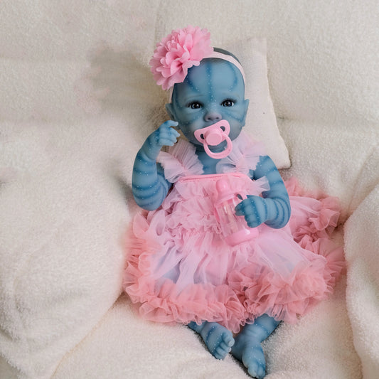 Adorable Avatar Reborn Baby Girl Eywa Doll