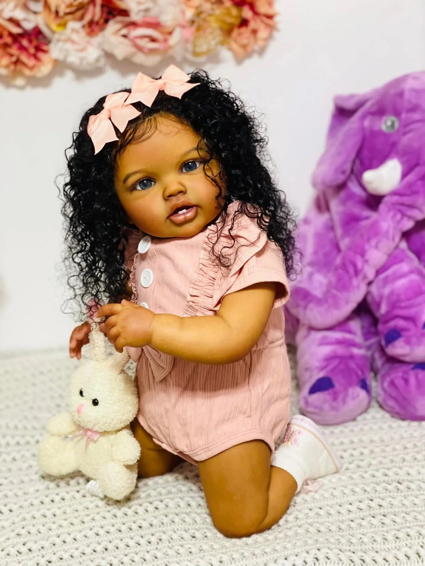 Lifelike Reborn Baby Girl Halima Doll