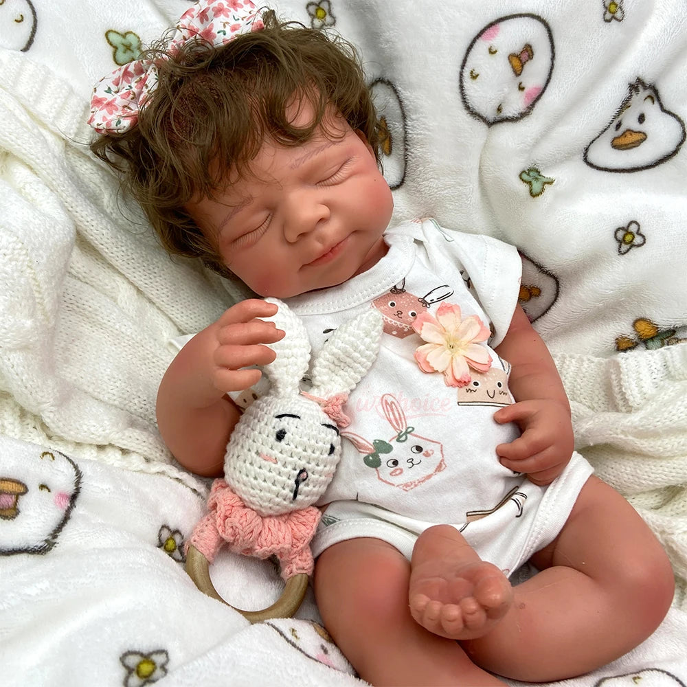Valentina Adorable Silicone Reborn Baby Girl Doll