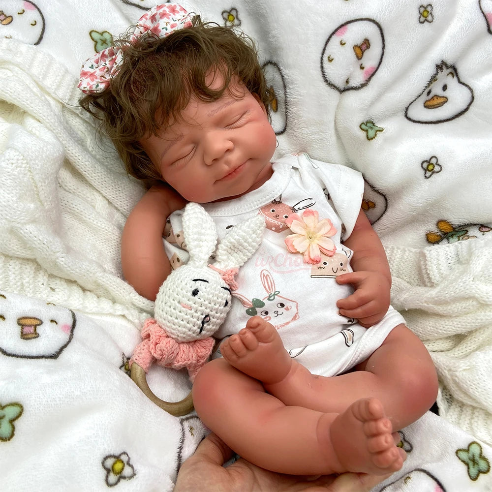 Valentina Adorable Silicone Reborn Baby Girl Doll