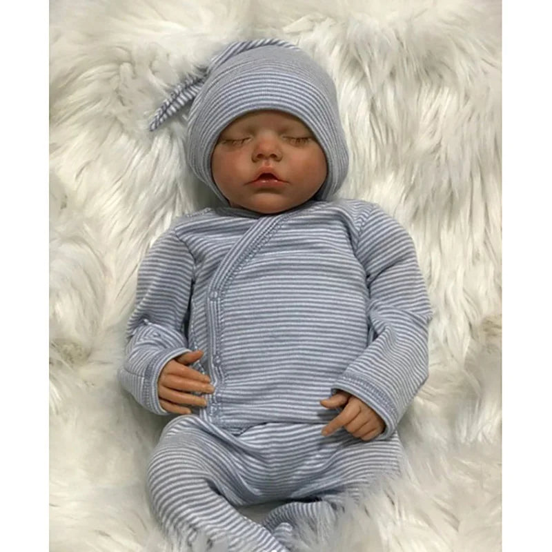 Sleeping Reborn Baby Twins Tom And Lea Doll