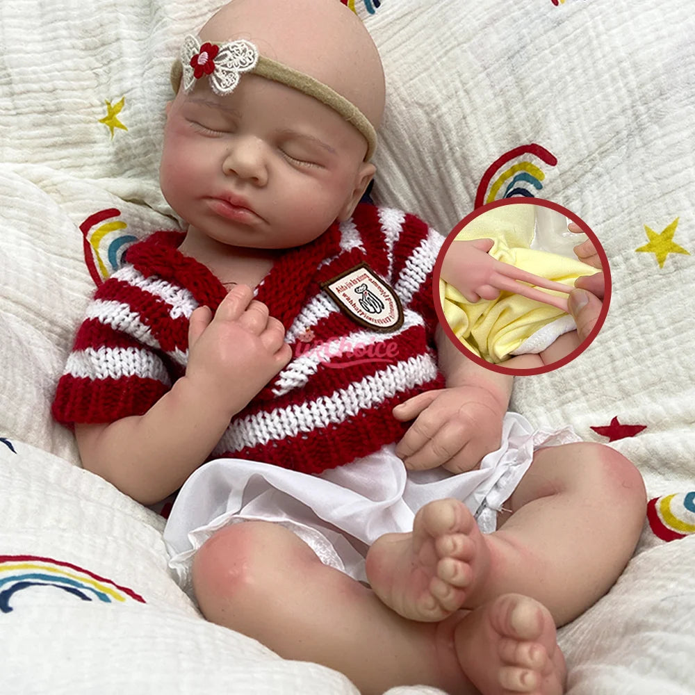 Lifelike Silicone Baby Girl Doll Charlotte