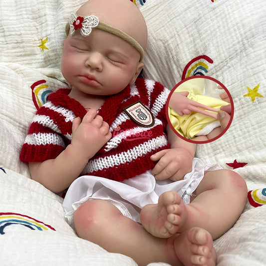 Lifelike Silicone Baby Girl Doll Charlotte