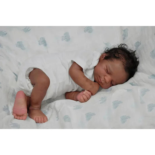Sleeping Reborn Baby Boy Amadou Doll