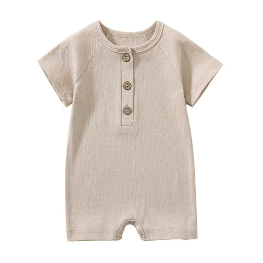 Beige Reborn Baby Pajamas