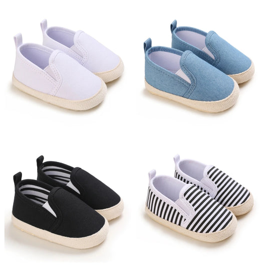 Newborn Baby Spring And Autumn Pastel Blue Shoes