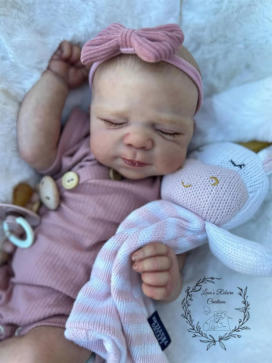 Realistic Newborn Baby Girl Lina Doll