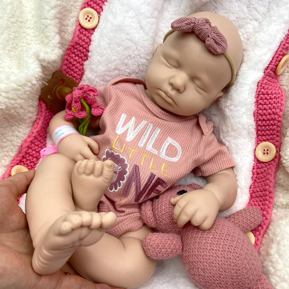 Helena Realistic Silicone Reborn Baby Girl Doll