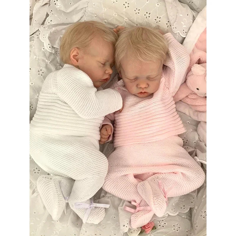 Blond Reborn Baby Twins Elias And Elsa