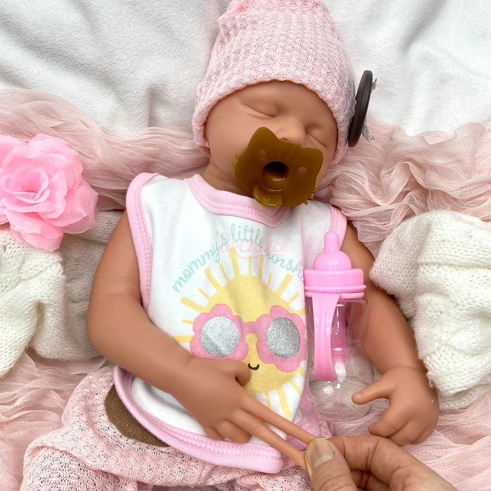 Nova Precious Silicone Reborn Baby Girl Doll