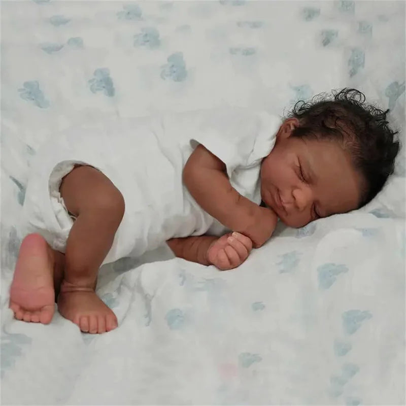 Sleeping Reborn Baby Boy Amadou Doll
