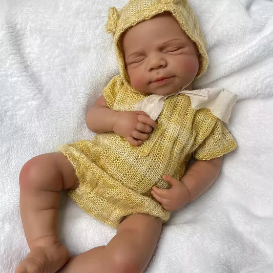 Samuel Soft Silicone Reborn Baby Boy Doll