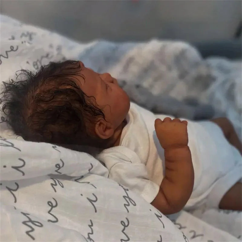 Sleeping Reborn Baby Boy Amadou Doll