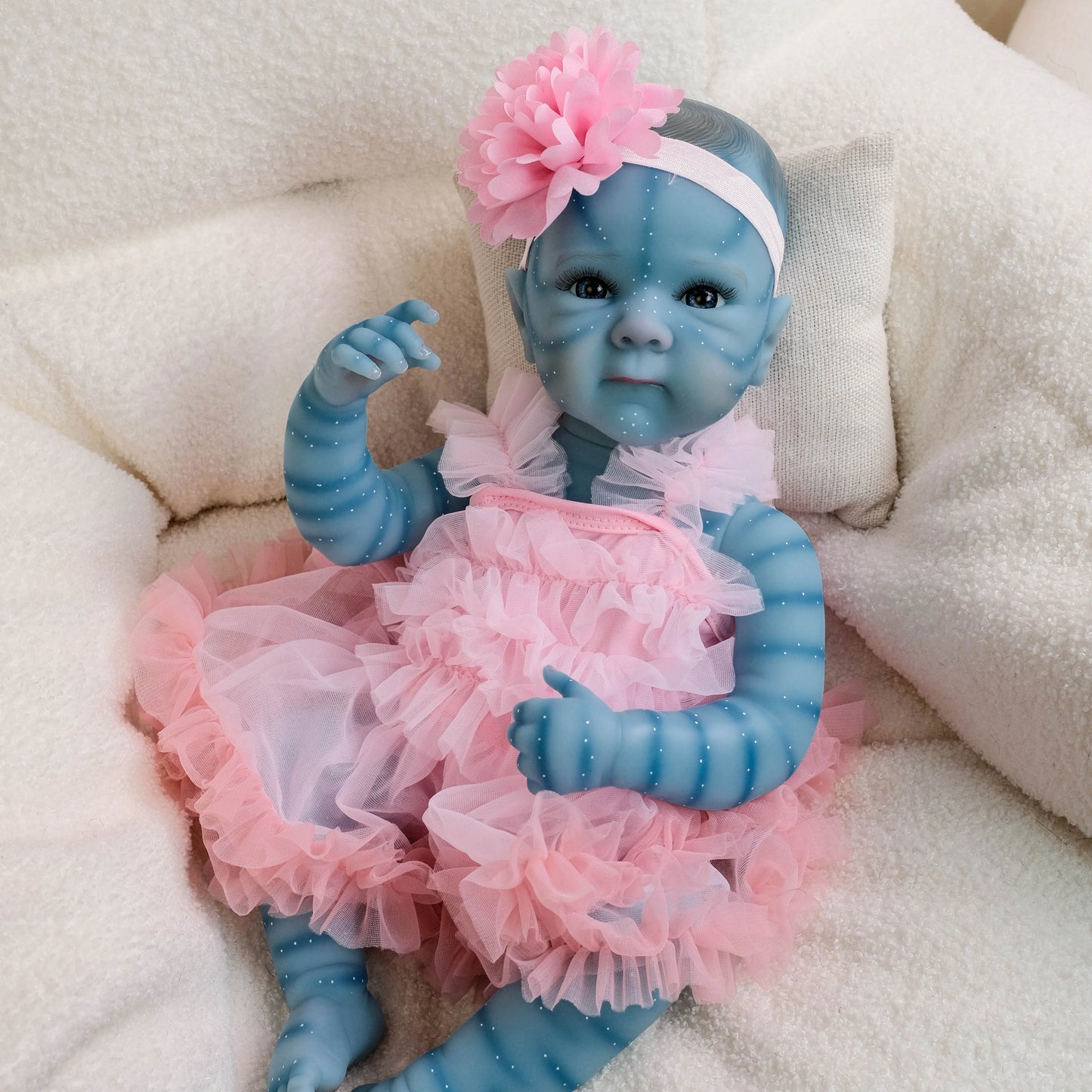 Adorable Avatar Reborn Baby Girl Eywa Doll