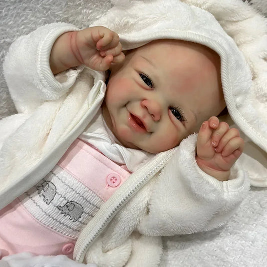 Happy Reborn Baby Girl Anna Doll