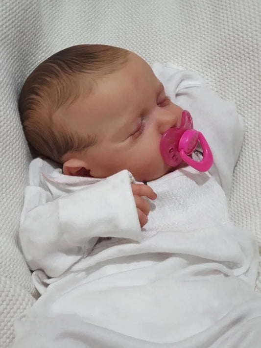 Sleeping Reborn Baby Girl Alma Doll