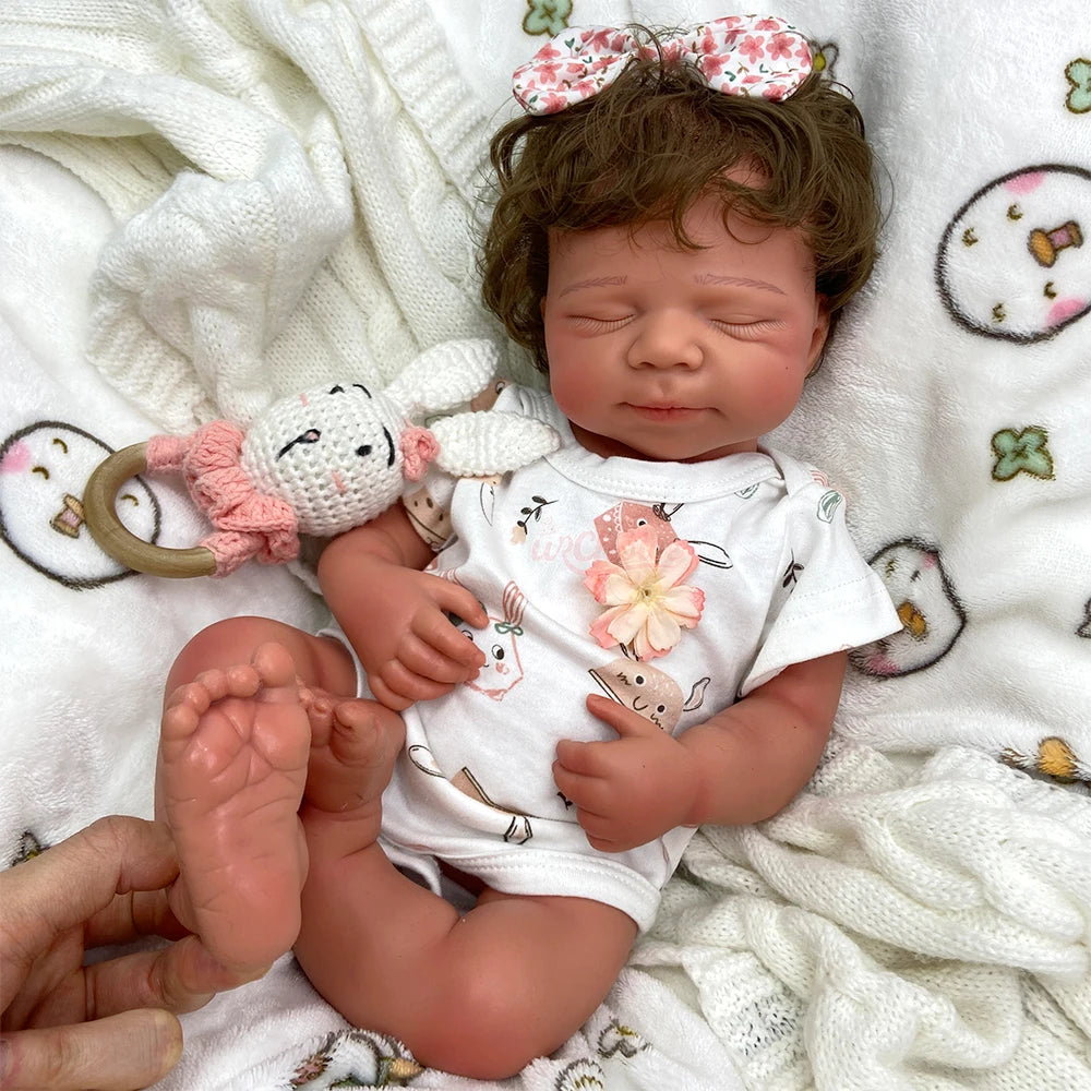 Valentina Adorable Silicone Reborn Baby Girl Doll