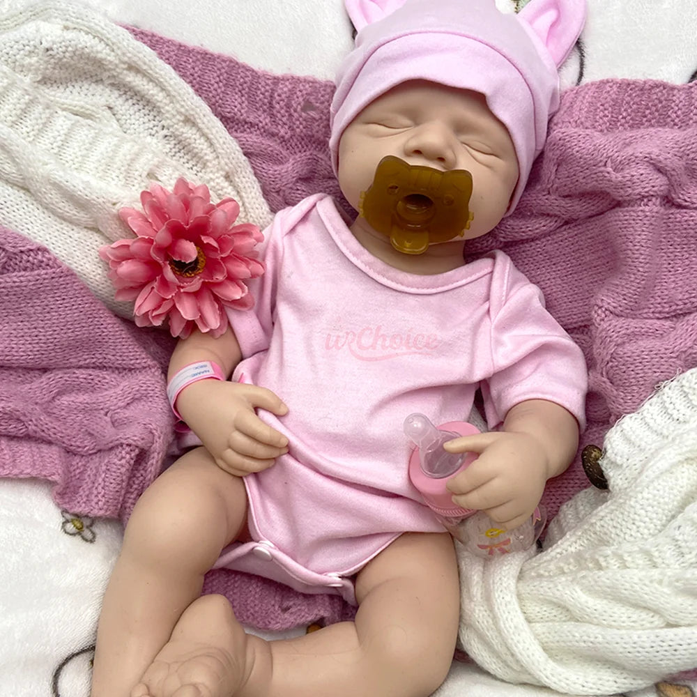 Maria Alice Cherished Silicone Reborn Baby Girl Doll