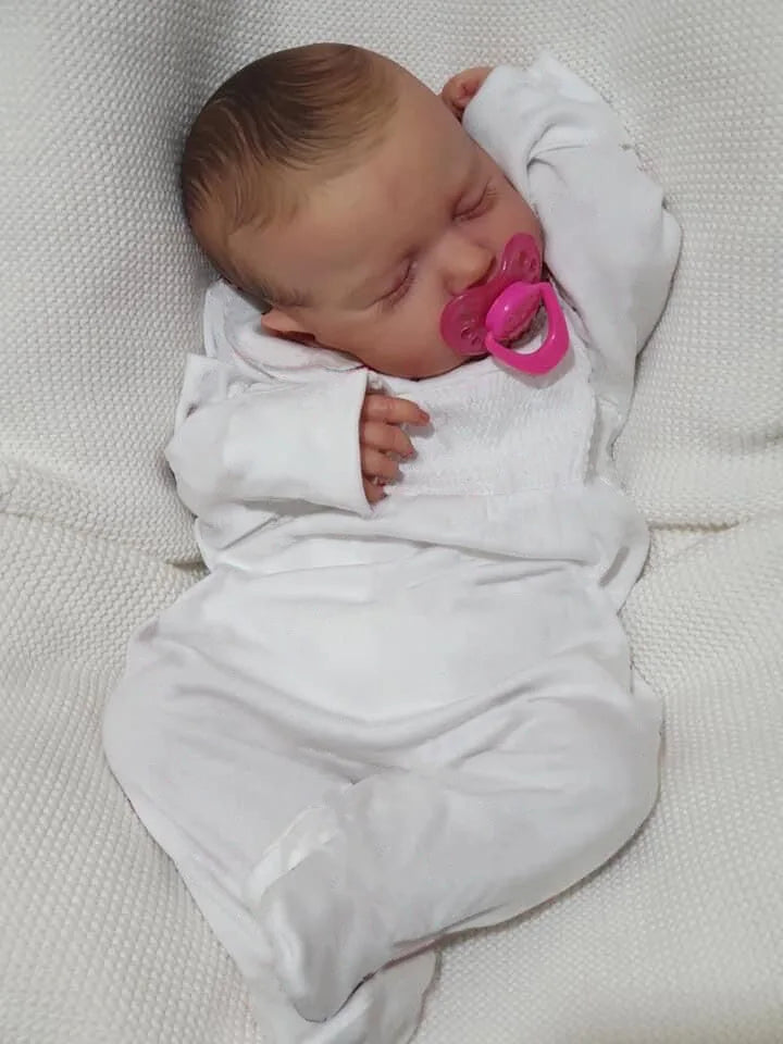 Sleeping Reborn Baby Girl Alma Doll