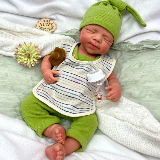 Davi Adorable Silicone Reborn Baby Boy Doll