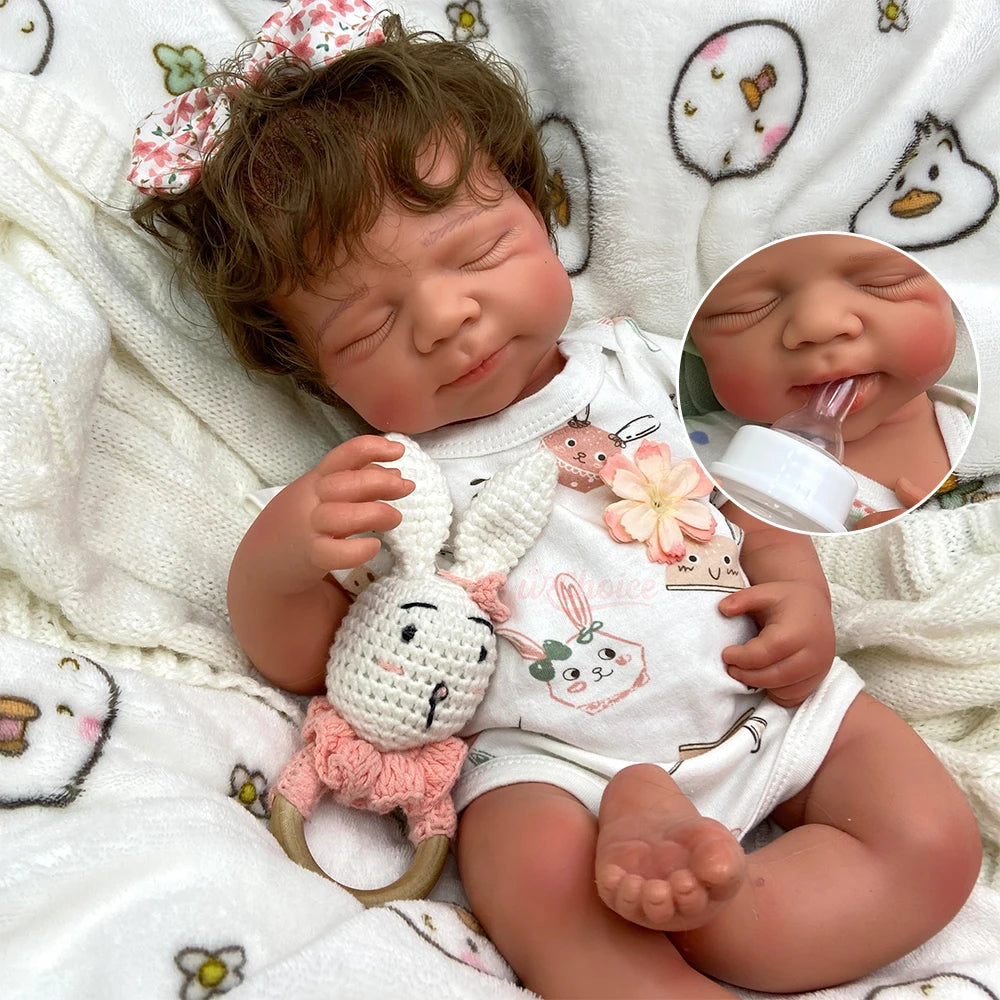 Valentina Adorable Silicone Reborn Baby Girl Doll