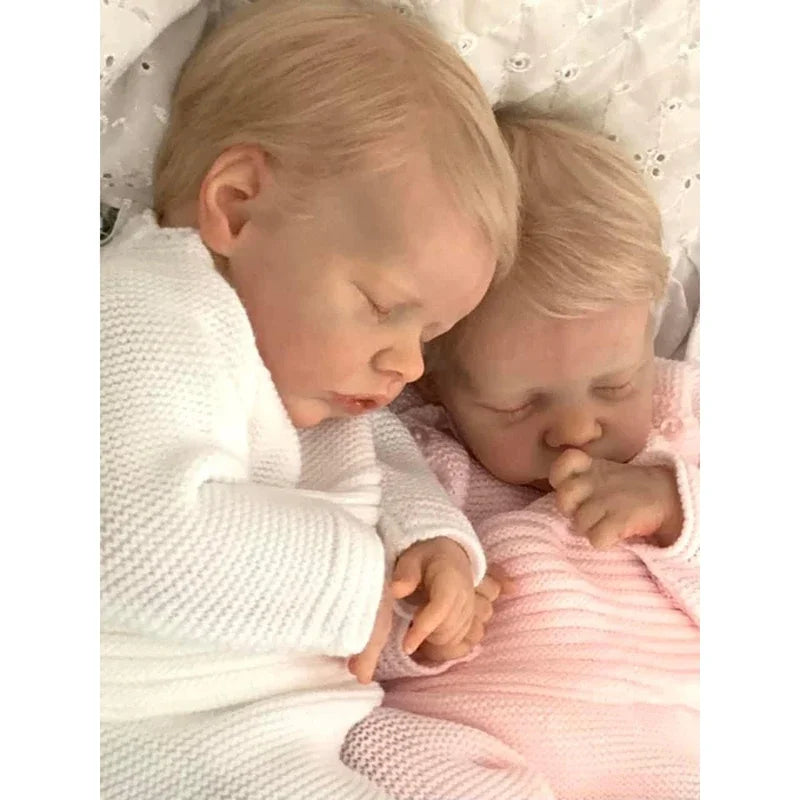 Blond Reborn Baby Twins Elias And Elsa