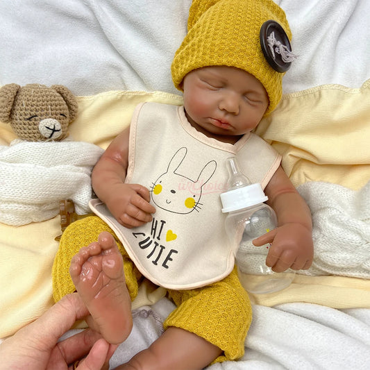 Stella Angelic Silicone Reborn Baby Girl Doll