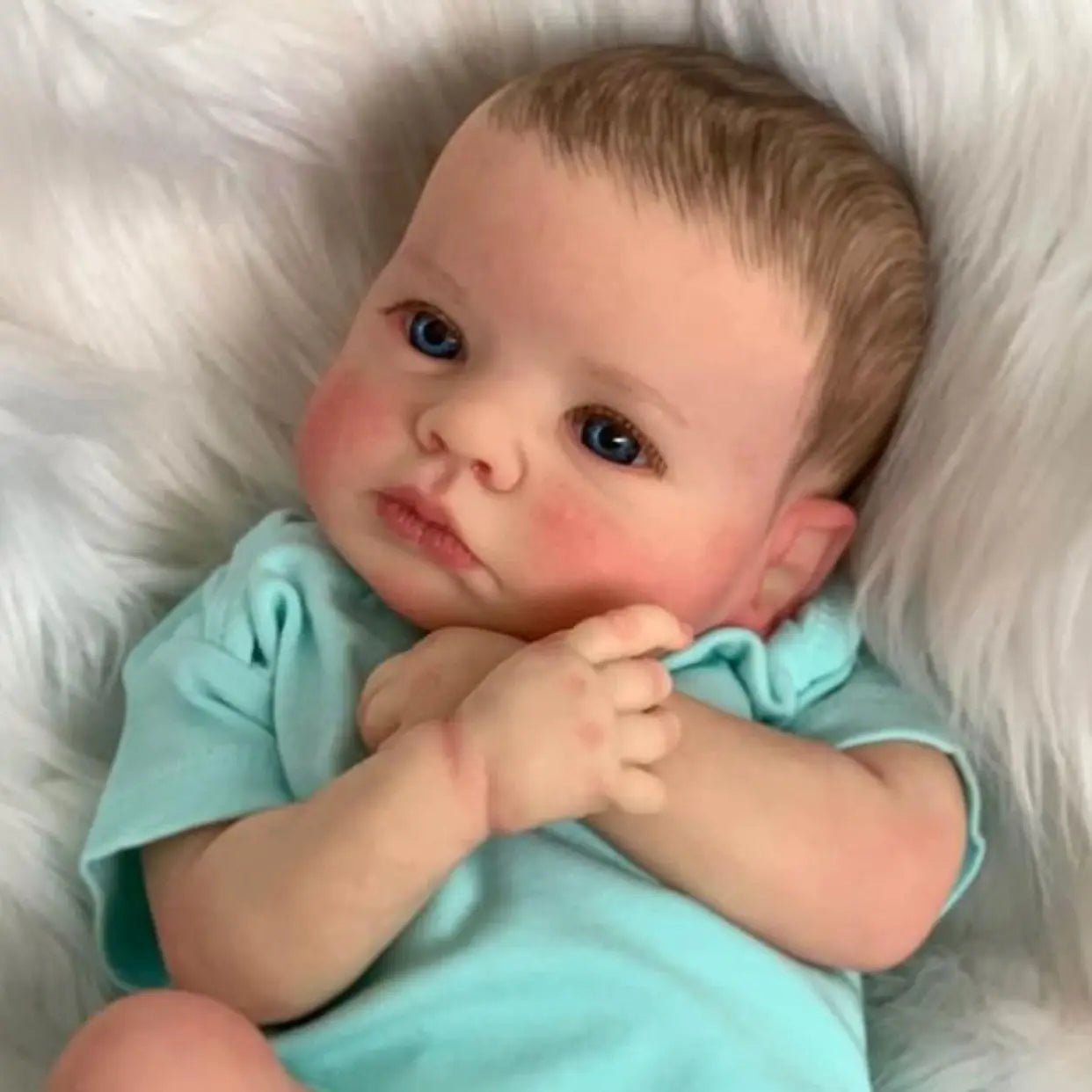 Adorable Reborn Baby Boy Leon Doll