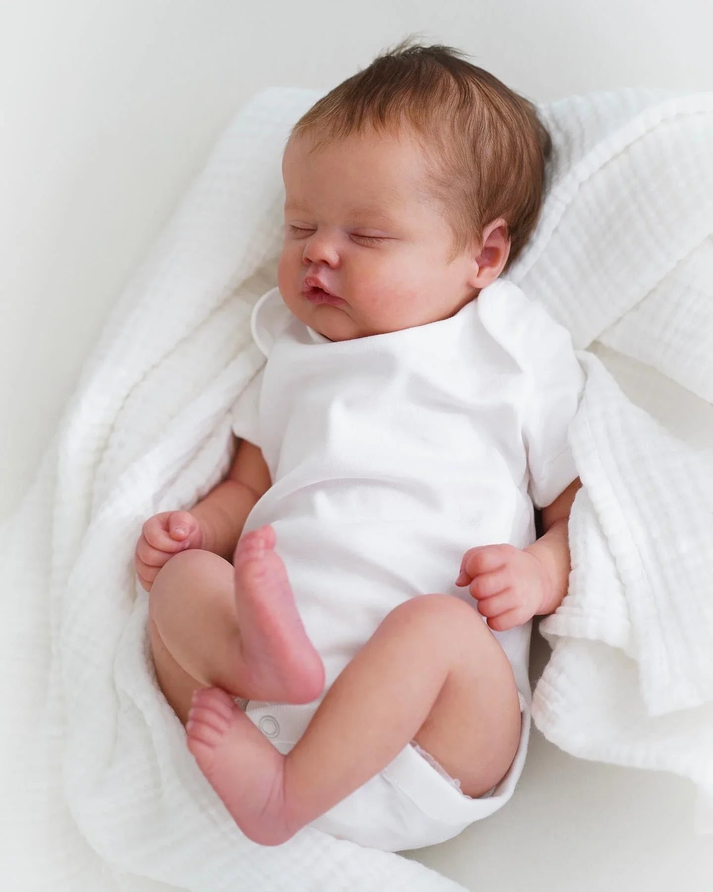 Cute Reborn Baby Boy Adam Doll