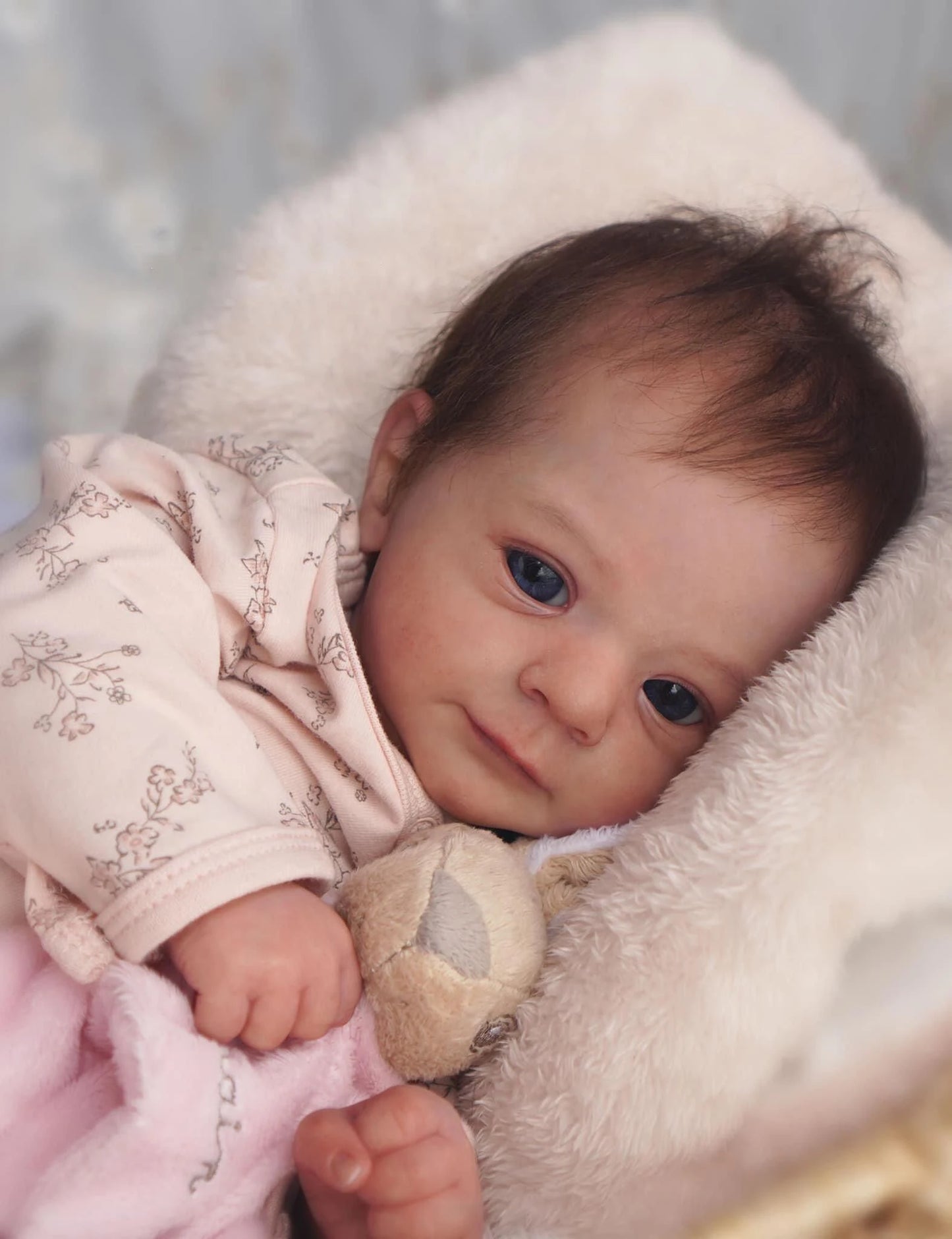 Sweet Reborn Baby Girl Jade Doll