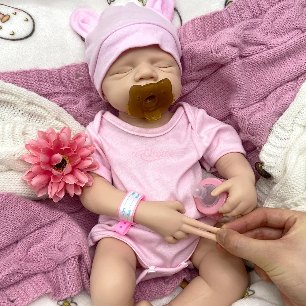 Maria Alice Cherished Silicone Reborn Baby Girl Doll