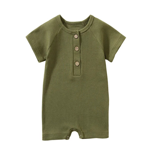 Army Green Reborn Baby Pajamas