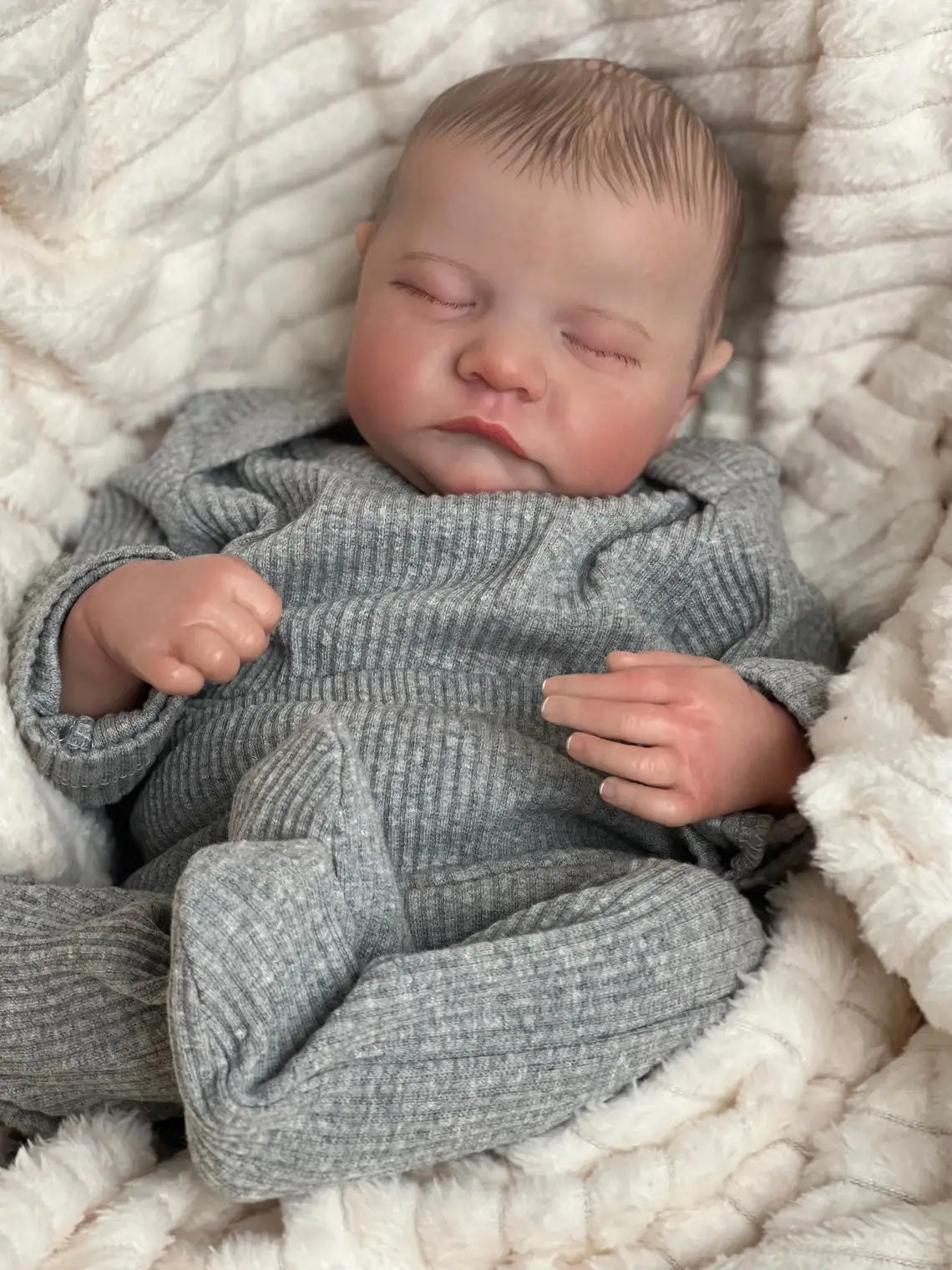 Adorable Reborn Baby Levi Doll