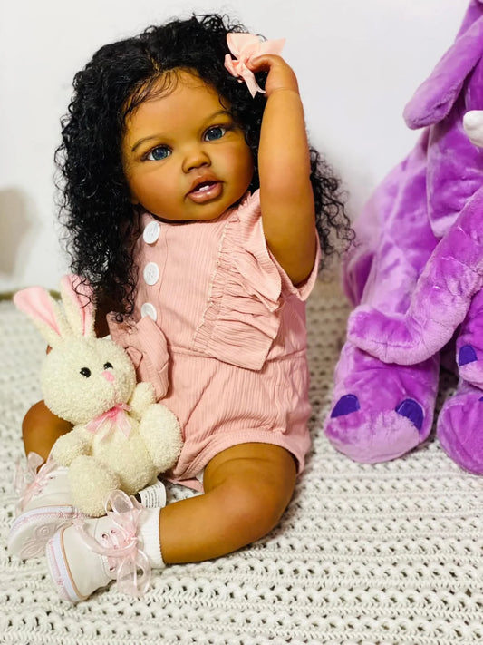 Lifelike Reborn Baby Girl Halima Doll
