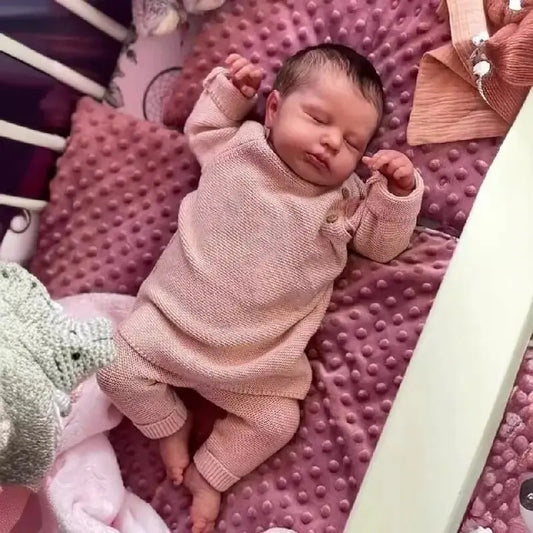Sleepy Reborn Baby Girl Emi Doll
